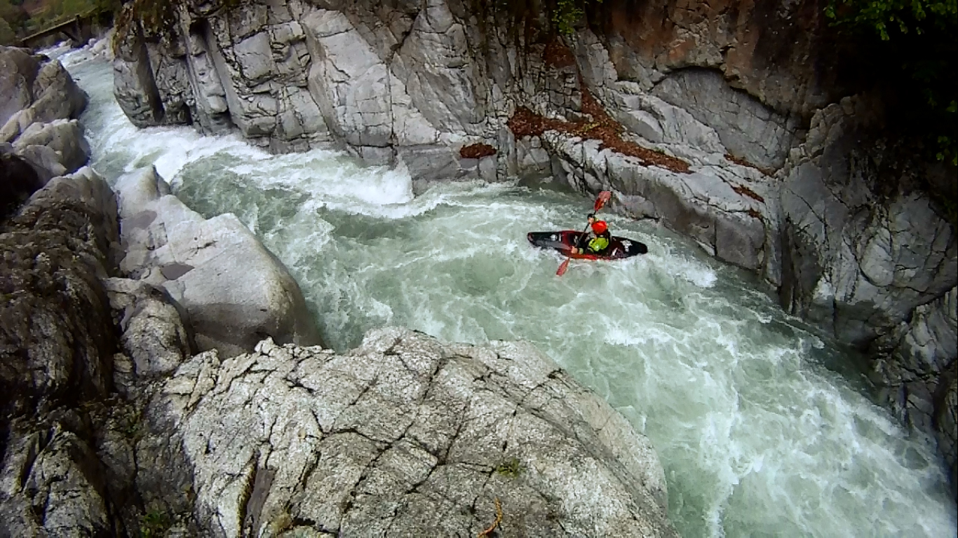 kayak en Pirineos